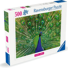 Ravensburger Peacock Jigsaw Puzzle (500 Pieces)