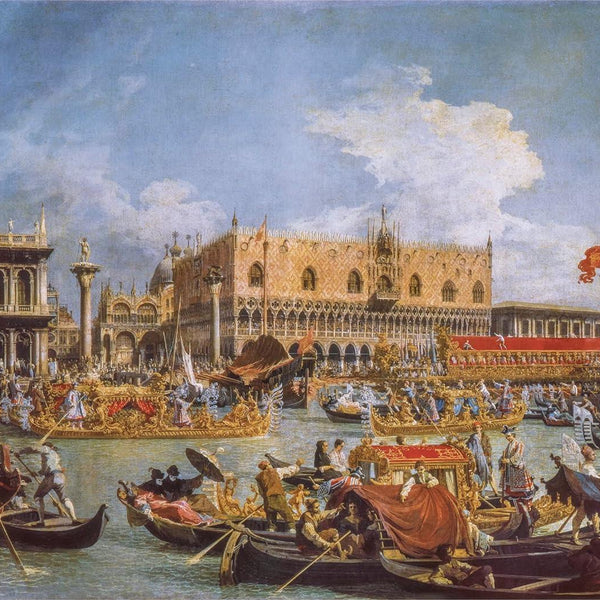 Clementoni Museum Bucentaurs Return To Venice, Canaletto Jigsaw Puzzle (1000 Pieces)