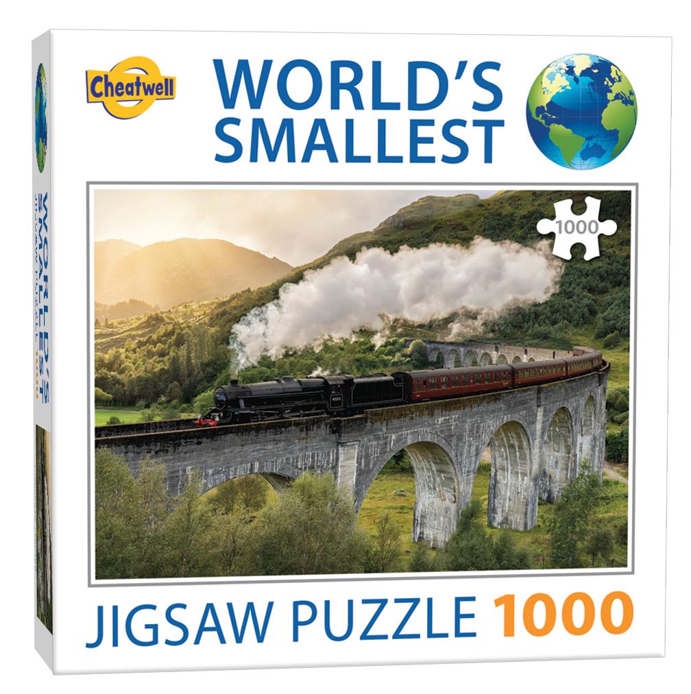 World's Smallest Jigsaw Puzzle - Glenfinnan (1000 Pieces)