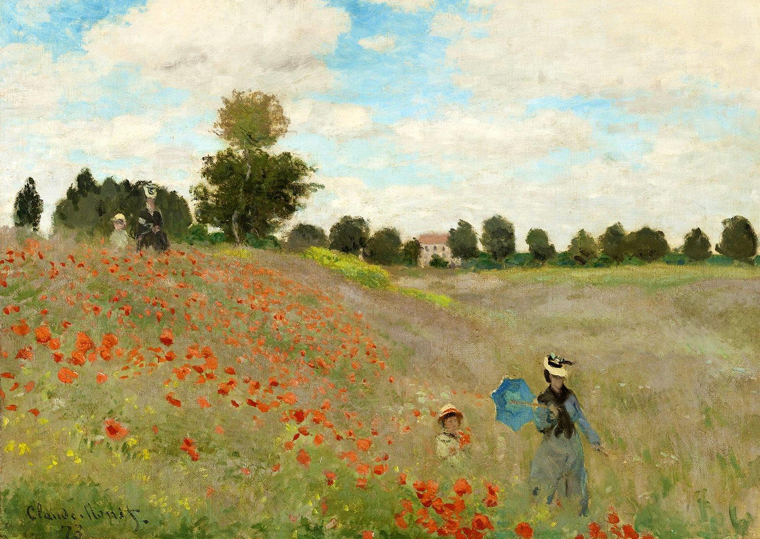 Enjoy Claude Monet: Poppy Field Jigsaw Puzzle (1000 Pieces)