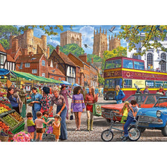 Gibsons York Market Jigsaw Puzzle (250 XL Extra Large Pieces)