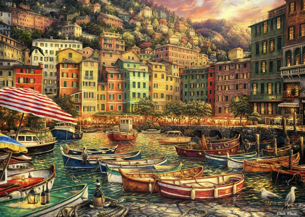 Grafika Chuck Pinson - Vibrance of Italy Jigsaw Puzzle (500 Pieces)