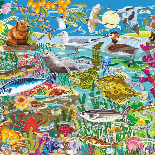 Otter House Water Wildlife Jigsaw Puzzle (1000 Pieces)