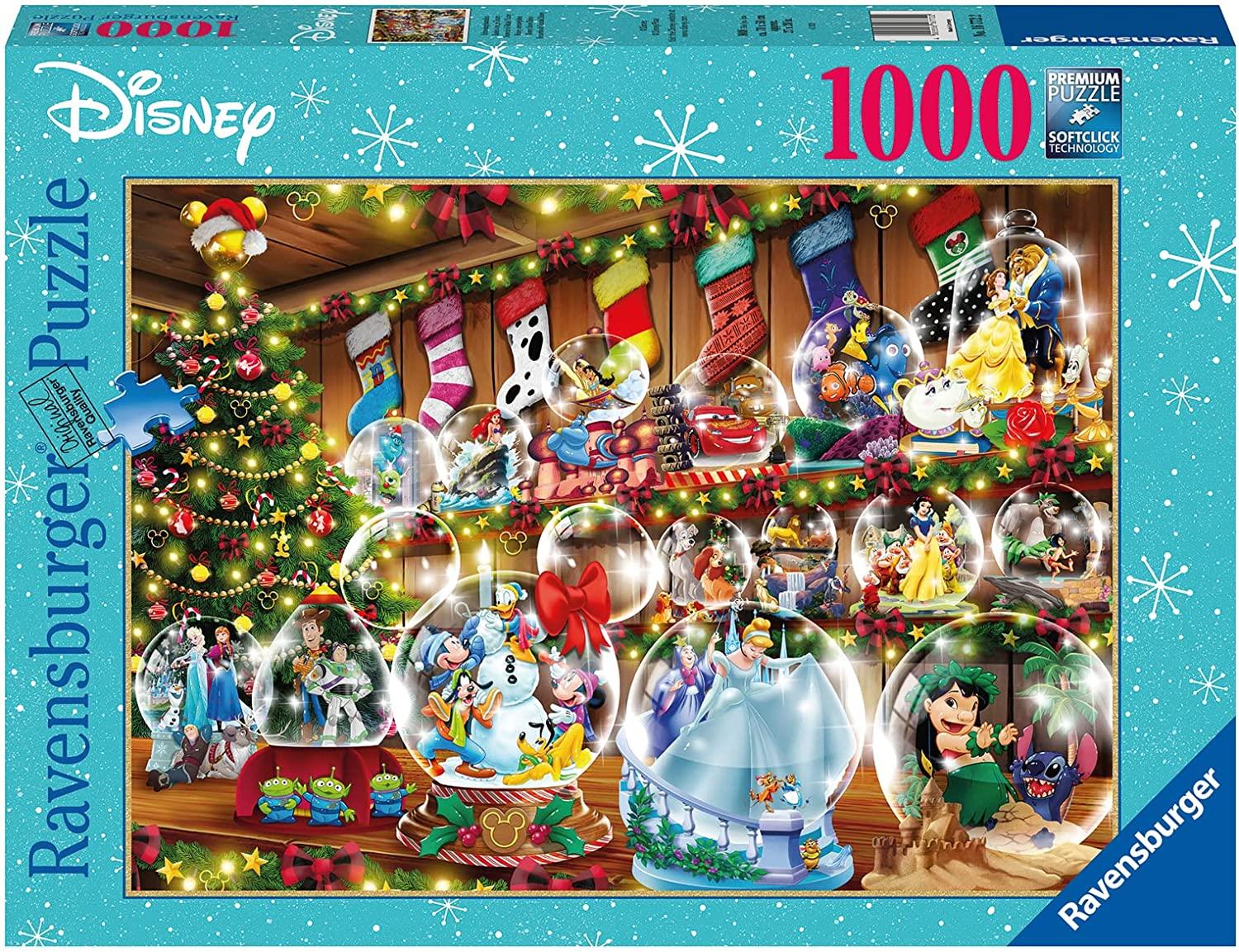 Ravensburger Disney Christmas Snowglobe Paradise Jigsaw Puzzle (1000 Pieces)