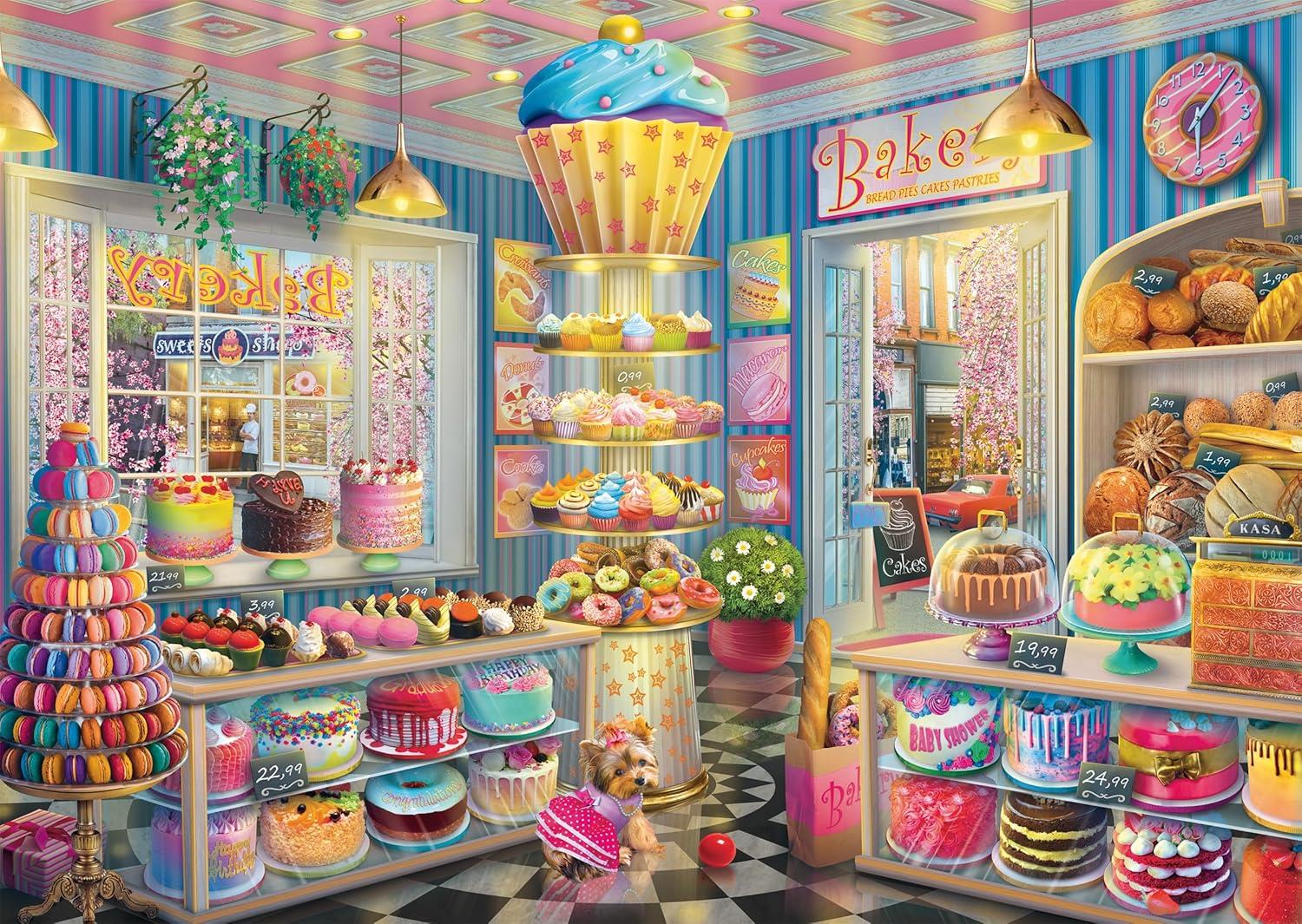 Schmidt Colourful Bakery Jigsaw Puzzle (1000 Pieces)