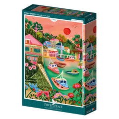 Pieces & Peace Polperro Jigsaw Puzzle (1000 Pieces)