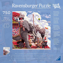 Ravensburger Around the World in 80 Days, Art & Soul Jigsaw Puzzle (750 Pieces)