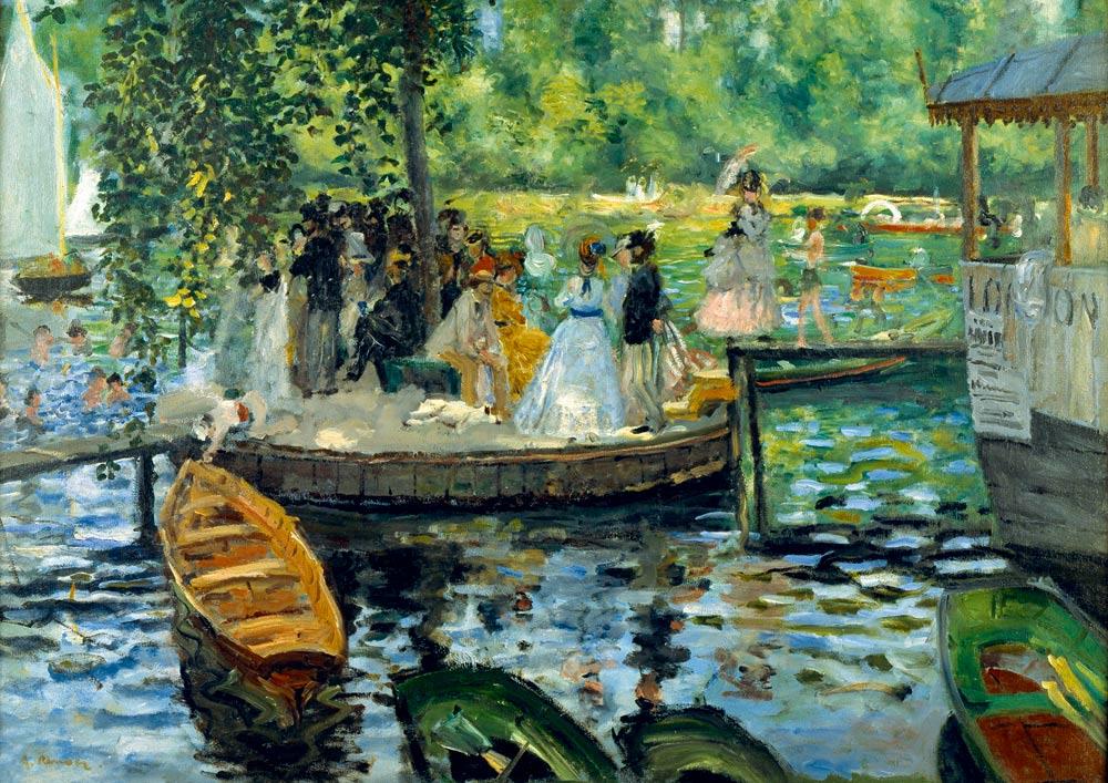 Bluebird Art Renoir - La Grenouillere, 1869 Jigsaw Puzzle (1000 Pieces)