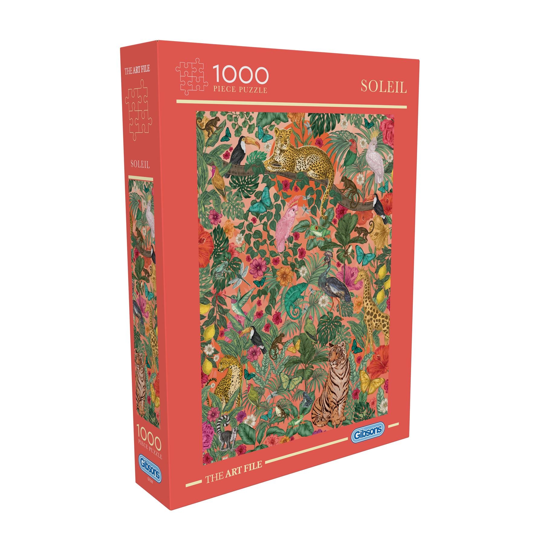 Gibsons Soleil, The Art File Jigsaw Puzzle (1000 Pieces)