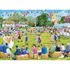 Gibsons Around the Maypole Jigsaw Puzzle (1000 Pieces)