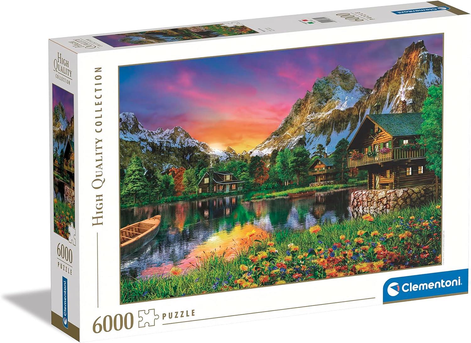 Clementoni Alpine Lake Jigsaw Puzzle (6000 Pieces) – PDK