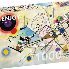 Enjoy Composition VIII, Wassily Kandinsky Jigsaw Puzzle (1000 Pieces)