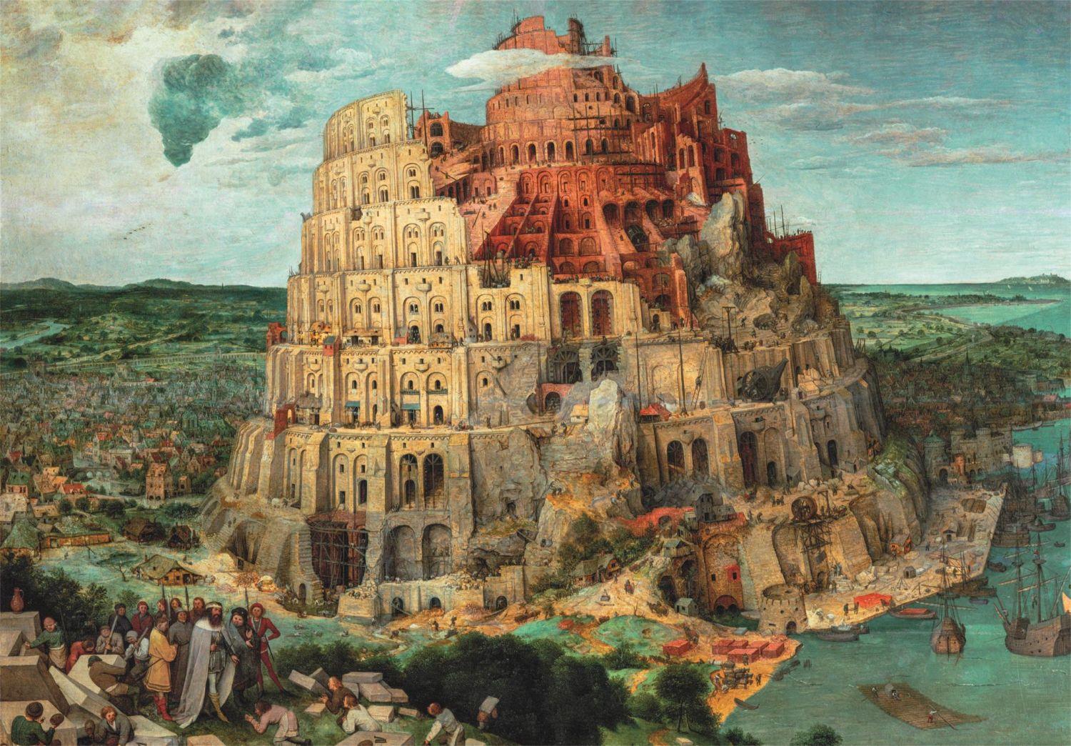 Clementoni Museum Babel Tower, Bruegel Jigsaw Puzzle (1500 Pieces)