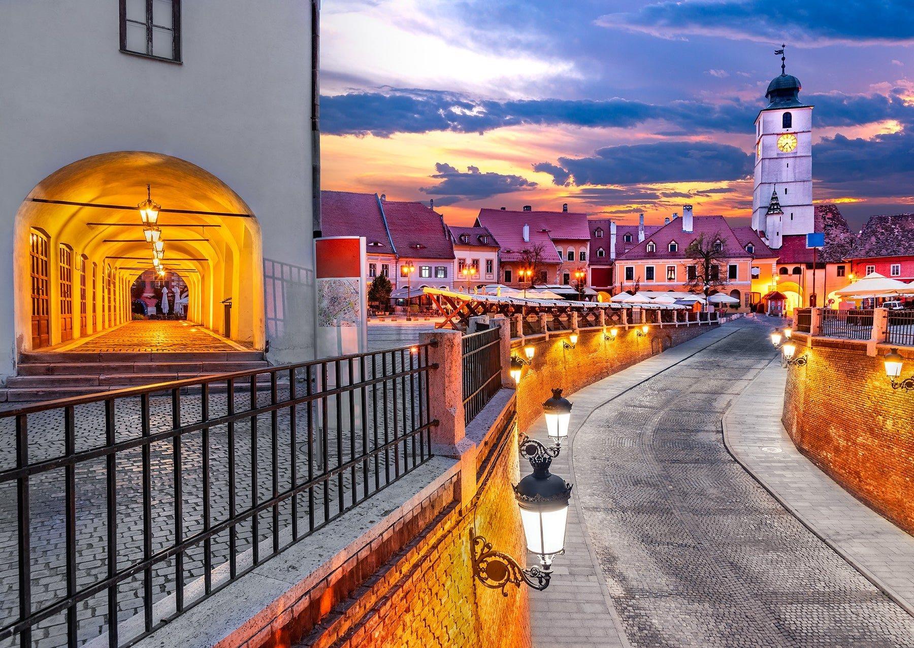 Enjoy The Small Square, Sibiu Jigsaw Puzzle (1000 Pieces)