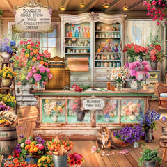 Ravensburger All Seasons Flower Shop Jigsaw Puzzle (1000 Pieces)