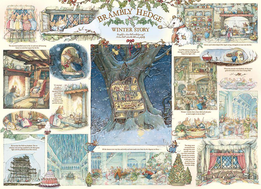 Cobble Hill Brambly Hedge Winter Story Jigsaw Puzzle (1000 Pieces)