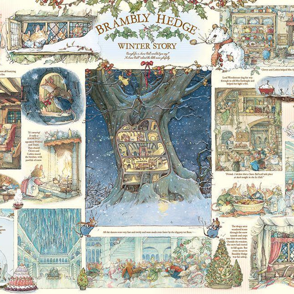 Cobble Hill Brambly Hedge Winter Story Jigsaw Puzzle (1000 Pieces)