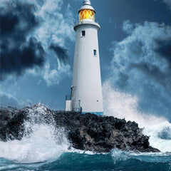 Clementoni Lighthouse In The Storm Jigsaw Puzzle (1000 Pieces)