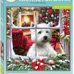 Otter House Waiting For Santa Jigsaw Puzzle (1000 Pieces)