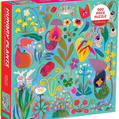 Galison Hungry Plants Jigsaw Puzzle (500 Pieces)