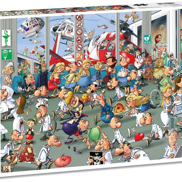 Piatnik Ruyer Accidents & Emergencies Jigsaw Puzzle (1000 Pieces)