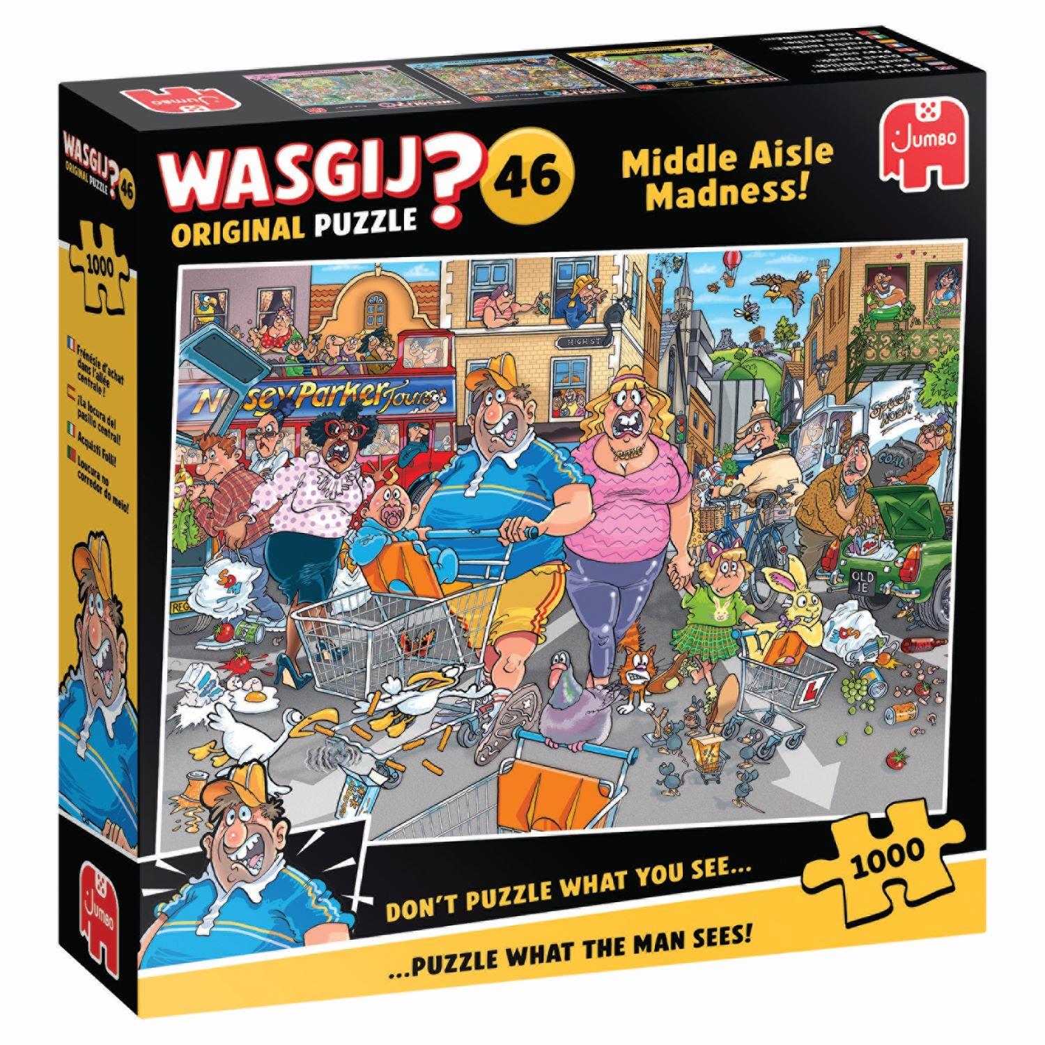 Wasgij Original 46 Middle Aisle Madness! Jigsaw Puzzle (1000 Pieces)