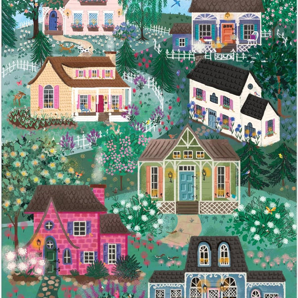 Galison The Cottage Hills,  Joy Laforme Jigsaw Puzzle (1000 Pieces)