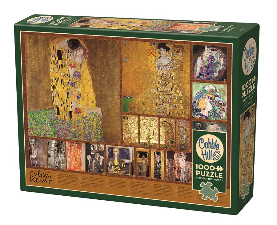 Cobble Hill The Golden Age of Klimt Jigsaw Puzzle (1000 Pieces) – PDK