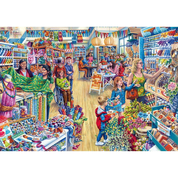 Gibsons Crafter's Paradise Jigsaw Puzzle (250 XL Extra Large Pieces)