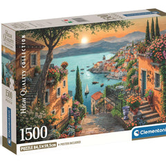 Clementoni Steps To The Harbor Jigsaw Puzzle (1500 Pieces)