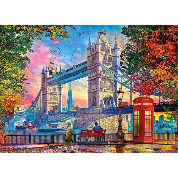 Gibsons Clearing Skies Over Tower Bridge Jigsaw Puzzle (1000 Pieces)