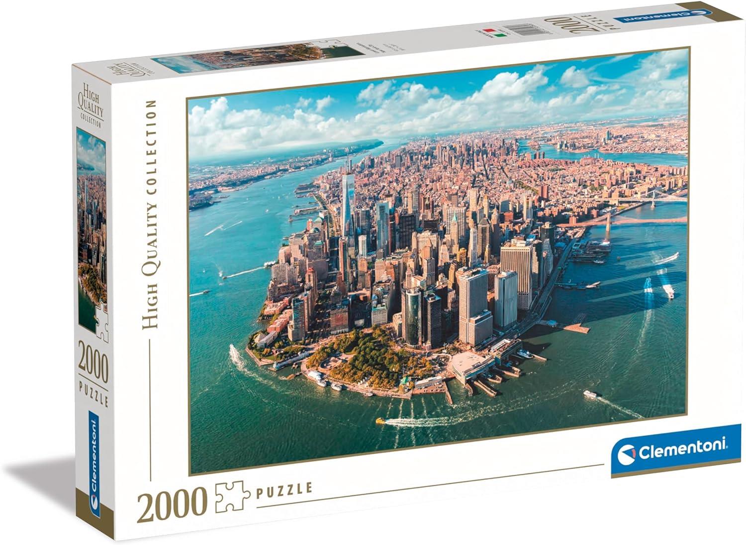 Clementoni Lower Manhattan, New York City Jigsaw Puzzle (2000 Pieces) – PDK