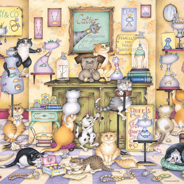 Ravensburger Crazy Cats Tabby & Co Jigsaw Puzzle (500 Pieces)