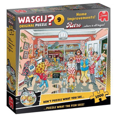 Wasgij Retro Original 9 Home Improvements! Jigsaw Puzzle (1000 Pieces)