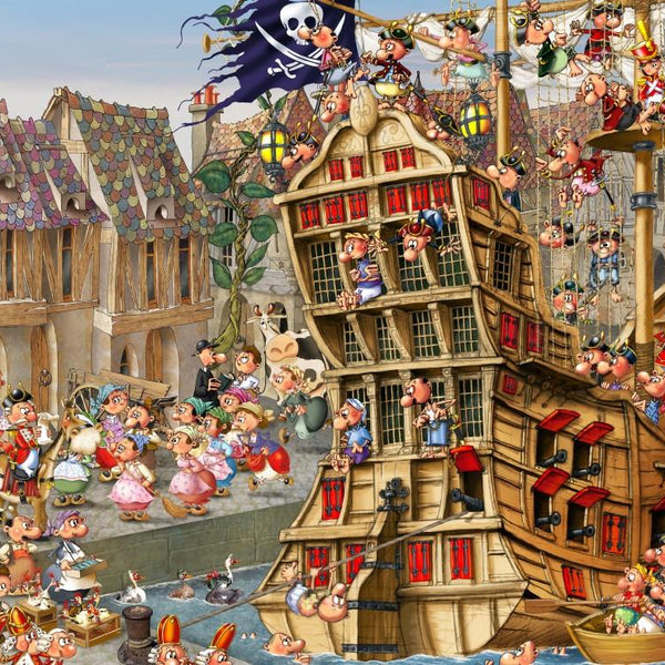 Bluebird Pirates - Piraten Jigsaw Puzzle (1000 Pieces)