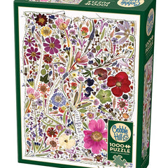 Cobble Hill Flower Press: Spring Jigsaw Puzzle (1000 Pieces)