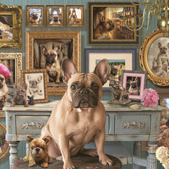 Cobble Hill Frenchie Jigsaw Puzzle (500 XL Pieces)