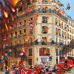 Piatnik Ruyer Fire Brigade Jigsaw Puzzle (1000 Pieces)