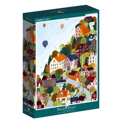 Pieces & Peace Forest City Jigsaw Puzzle (1000 Pieces)