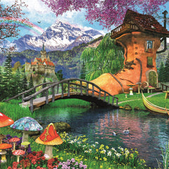 Clementoni The Old Shoe House Jigsaw Puzzle (500 Pieces)