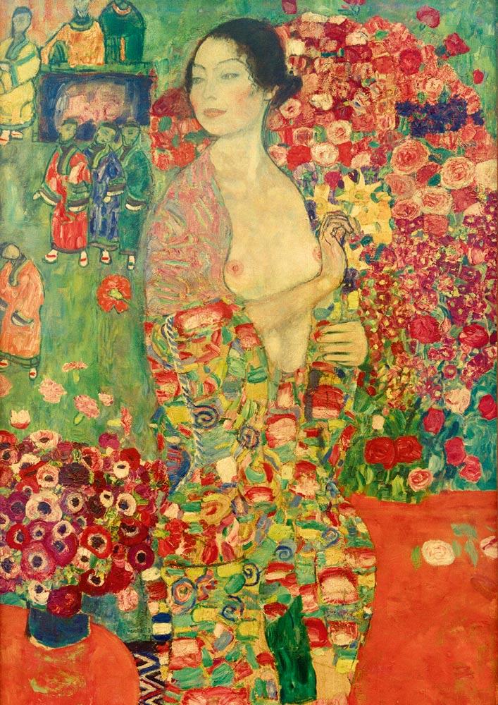 Bluebird Art Gustav Klimt - The Dancer, 1918 Jigsaw Puzzle (1000 Pieces)