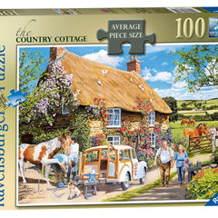 Ravensburger The Country Cottage Jigsaw Puzzle (100 Extra Large XXL Pieces)