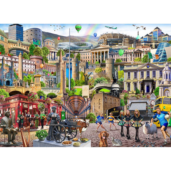 Gibsons Dublin Calling Jigsaw Puzzle (1000 Pieces)