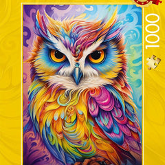 Schmidt Owl in Parrot Dress Jigsaw Puzzle (1000 Pieces)