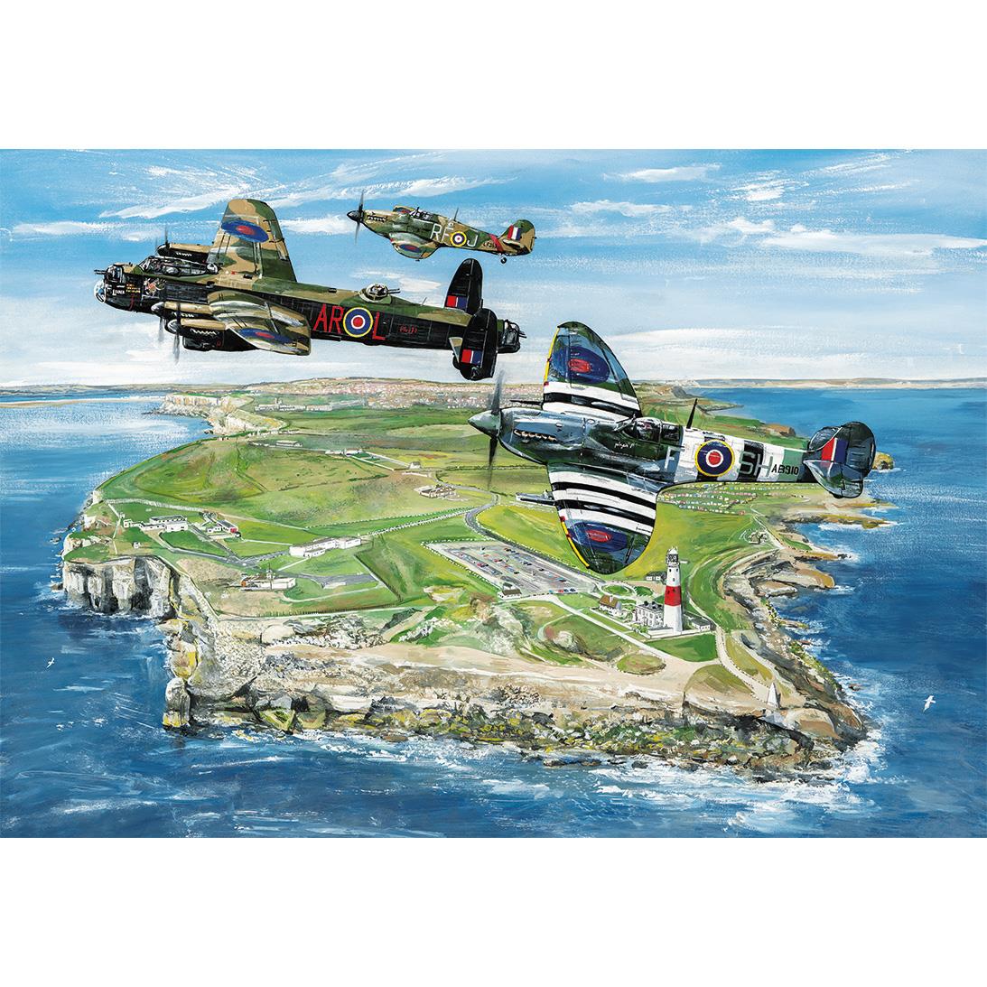 Gibsons Wings Over Portland Jigsaw Puzzle (500 Pieces)