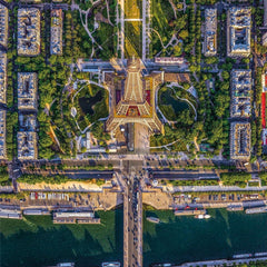 Clementoni Flying Over Paris Jigsaw Puzzle (1500 Pieces)