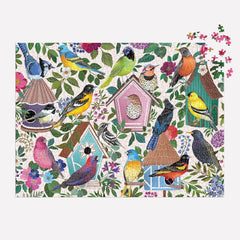 Galison Birdhouse Lane Jigsaw Puzzle (1000 Pieces)