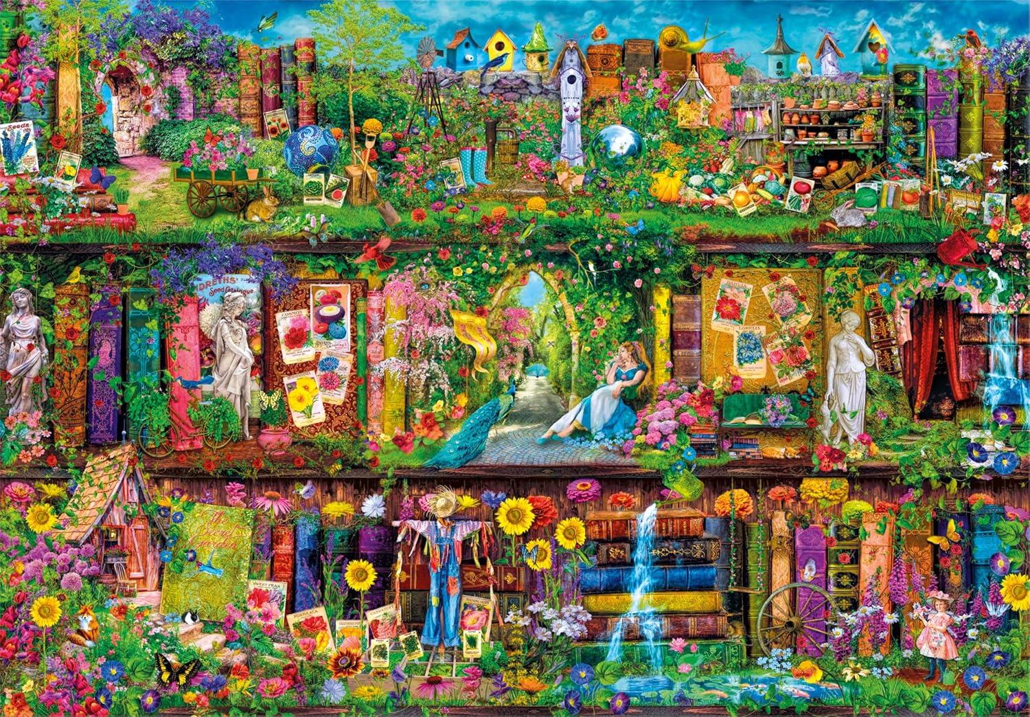 Clementoni Garden Shelf Jigsaw Puzzle (6000 Pieces)