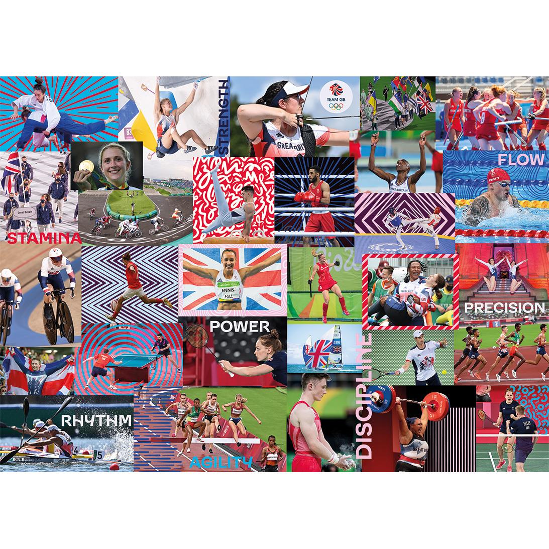 Gibsons Team GB: Winning Memories Jigsaw Puzzle (1000 Pieces)