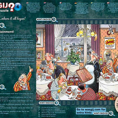 Wasgij Retro Mystery 4 Live Entertainment! Jigsaw Puzzle (1000 pieces)